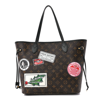 Louis Vuitton Monogram My LV World Tour Neverfull MM 3 of 17