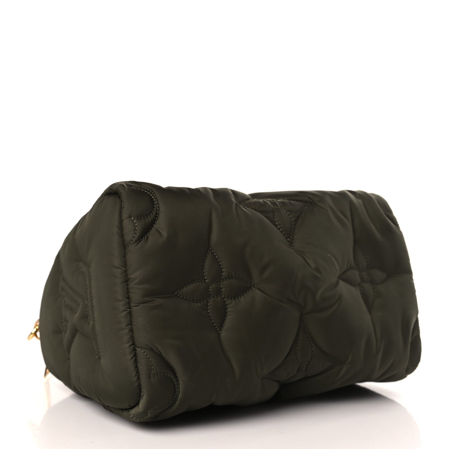 Econyl Mini Monogram Pillow Speedy Bandouliere 25 Khaki