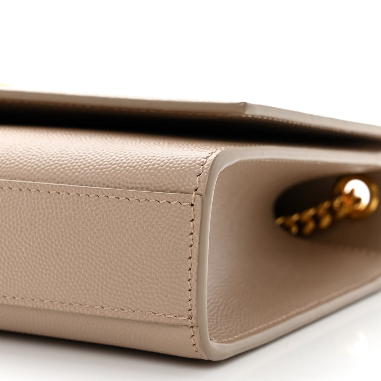 Grain De Poudre Medium Monogram Kate Satchel Dark Beige