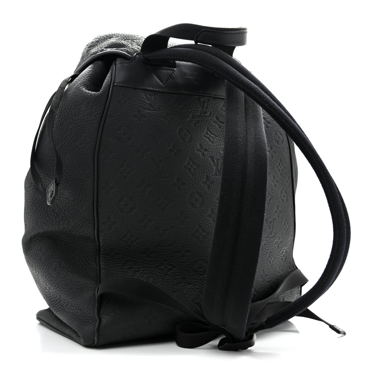 Taurillon Monogram Montsouris Backpack Black