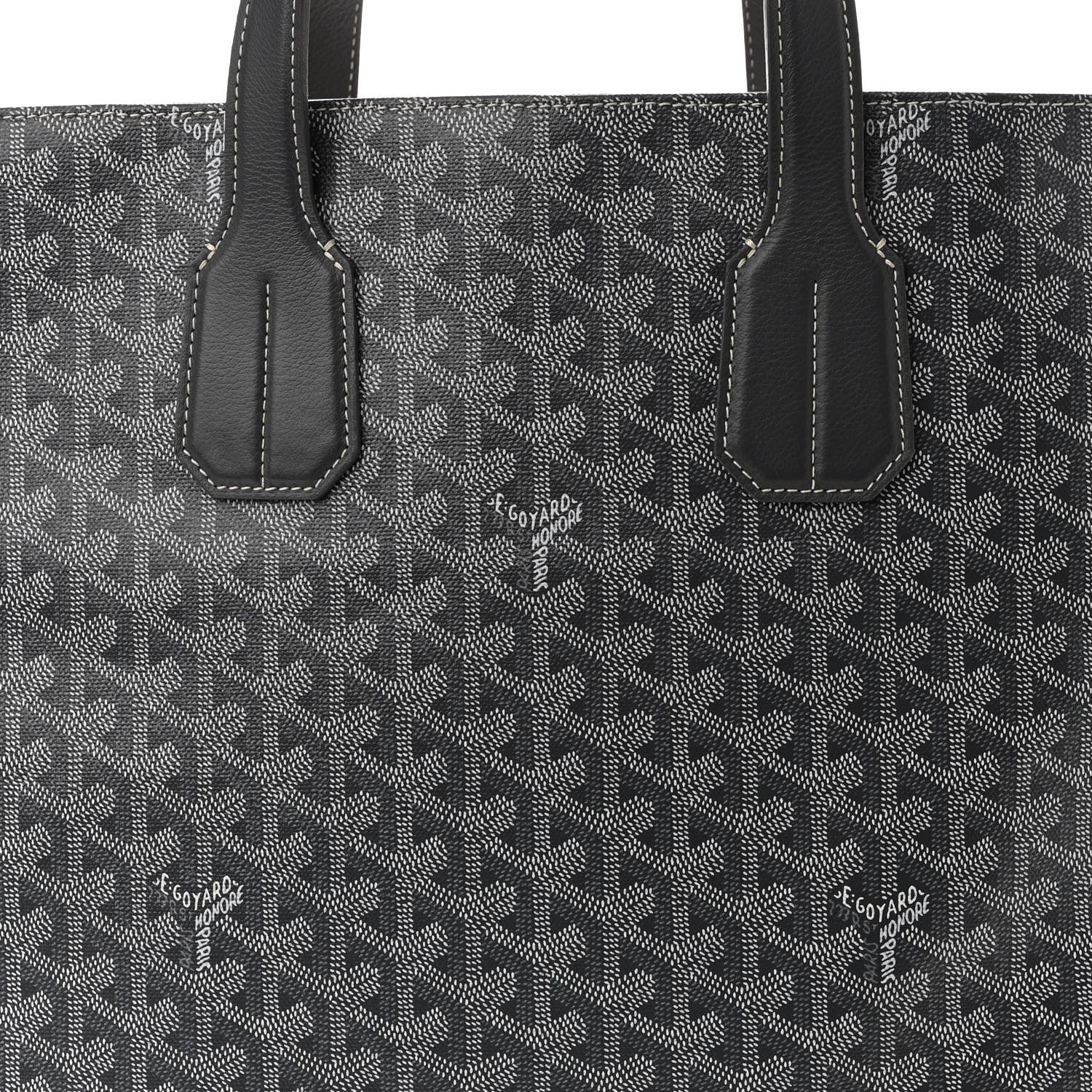 Goyard Goyardine Voltaire III Tote Grey 8 of 11