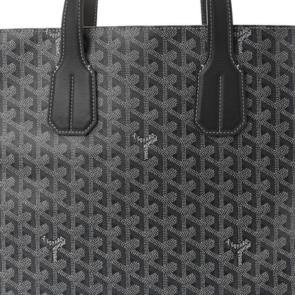 Goyard Goyardine Voltaire III Tote Grey 8 of 11