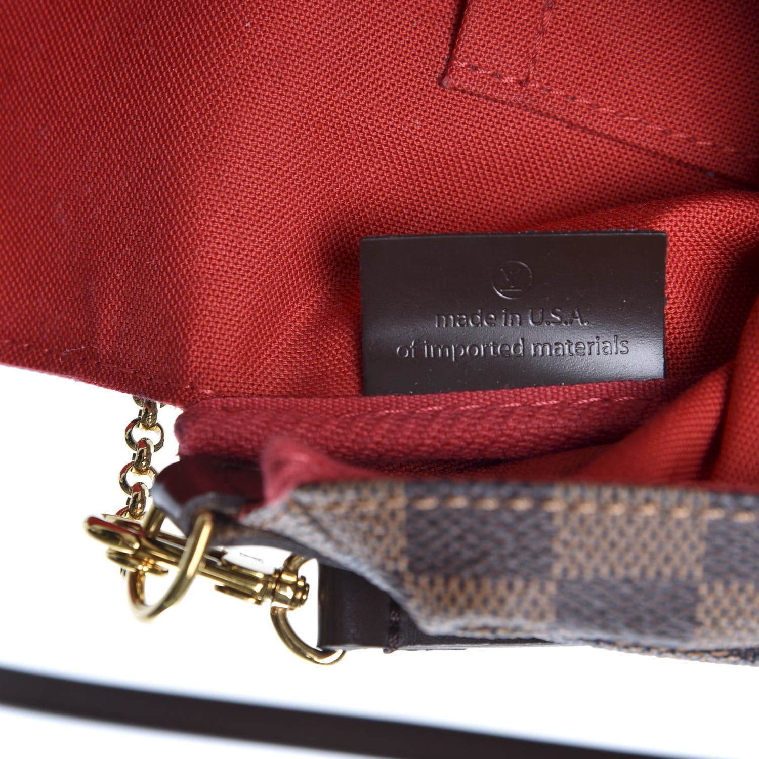 Louis Vuitton Damier Ebene Favorite MM 8 of 11
