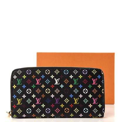 Louis Vuitton Monogram Multicolor Zippy Wallet Black Grenade 12 of 12