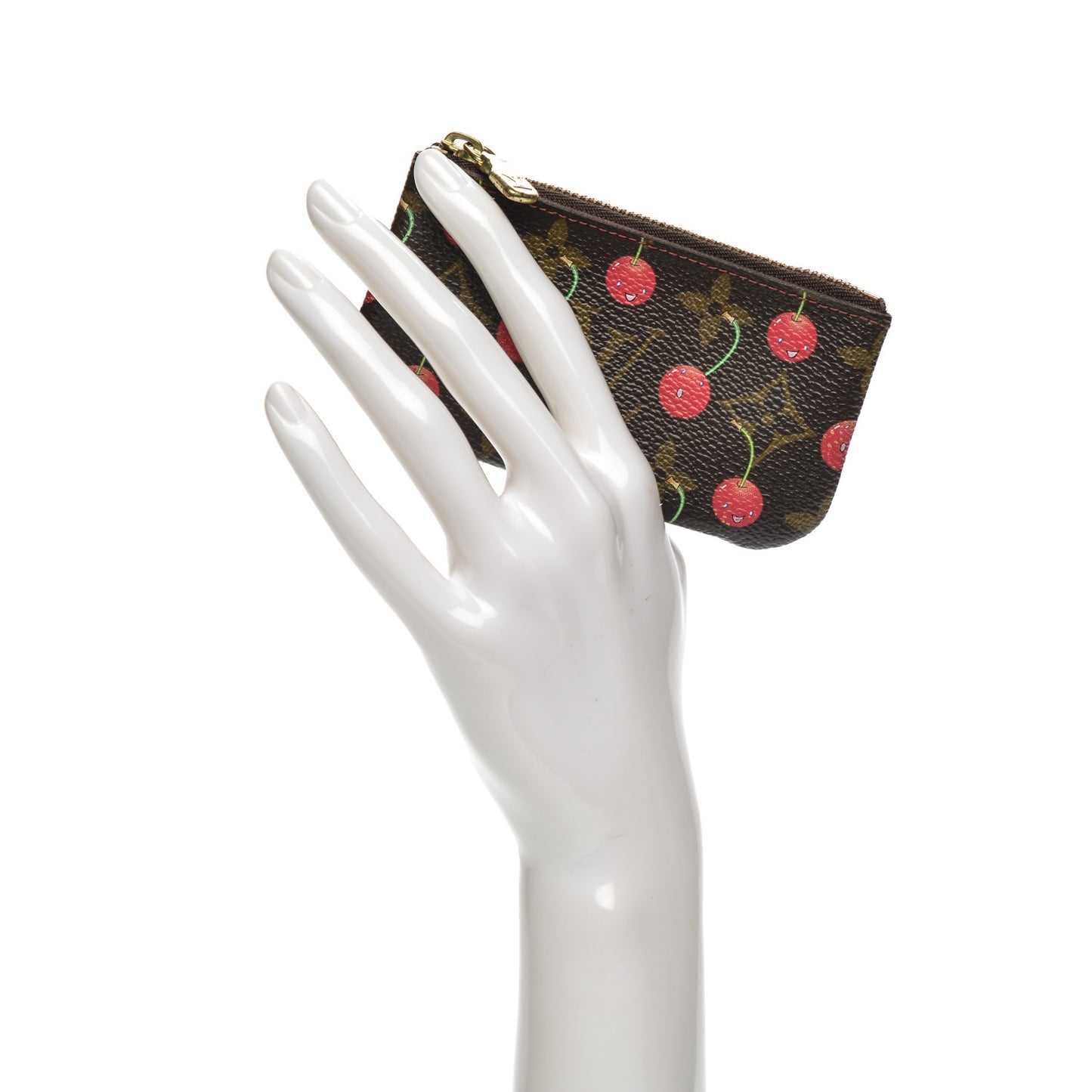 Monogram Cerises Key Pouch