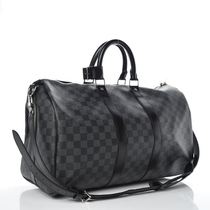 Louis Vuitton Damier Graphite Keepall Bandouliere 45 3 of 11