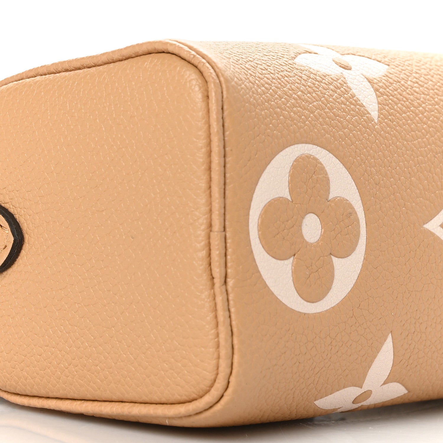 Louis Vuitton Empreinte Monogram Giant Nano Speedy Arizona Creme 7 of 8