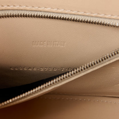 Balenciaga Shiny Box Calfskin Small Hourglass Top Handle Bag Light Beige 8 of 14