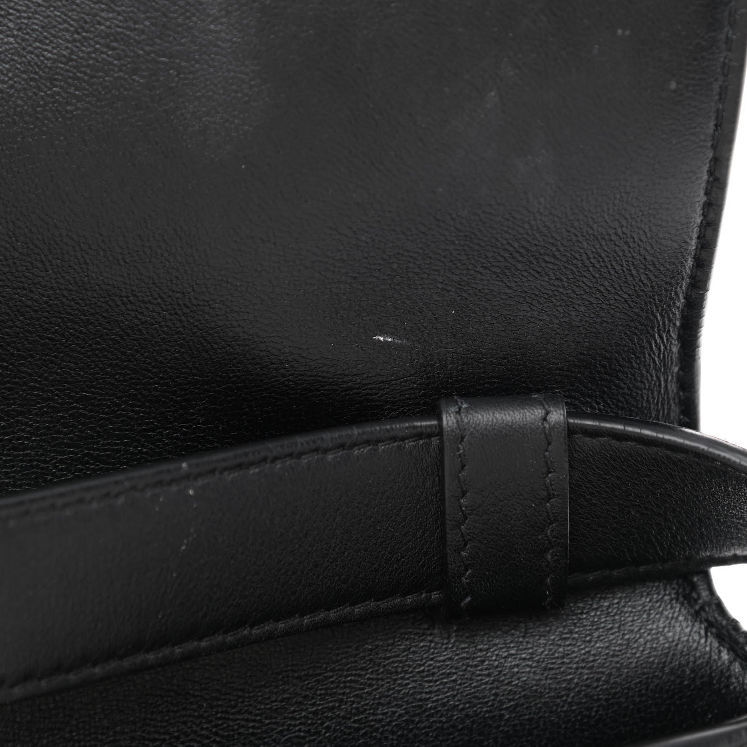 Balenciaga Semi Shiny Smooth Calfskin XS Downtown Shoulder Bag Black 13 of 15