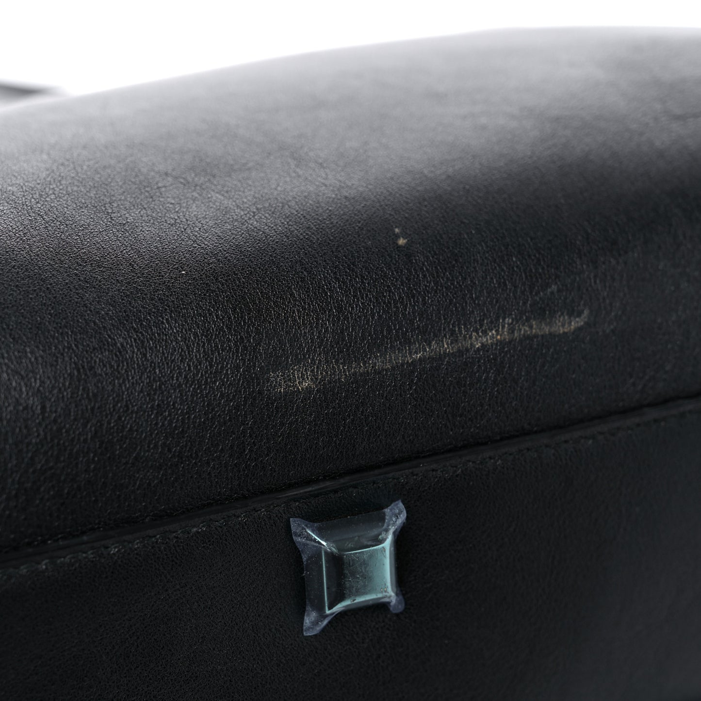 Calfskin Medium Studio Bag Black