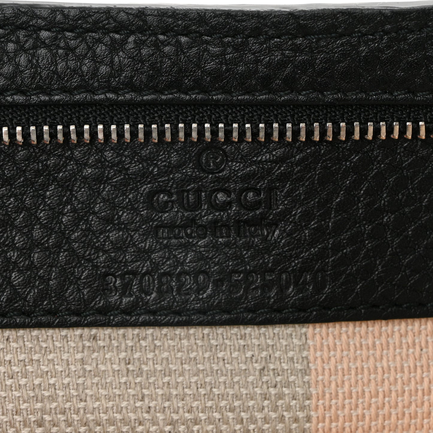 Calfskin Medium Bamboo Daily Shopper Black