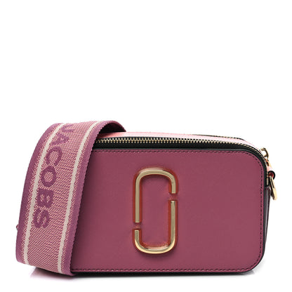 Marc Jacobs Saffiano Small Snapshot Camera Bag Pink Multicolor 1 of 9