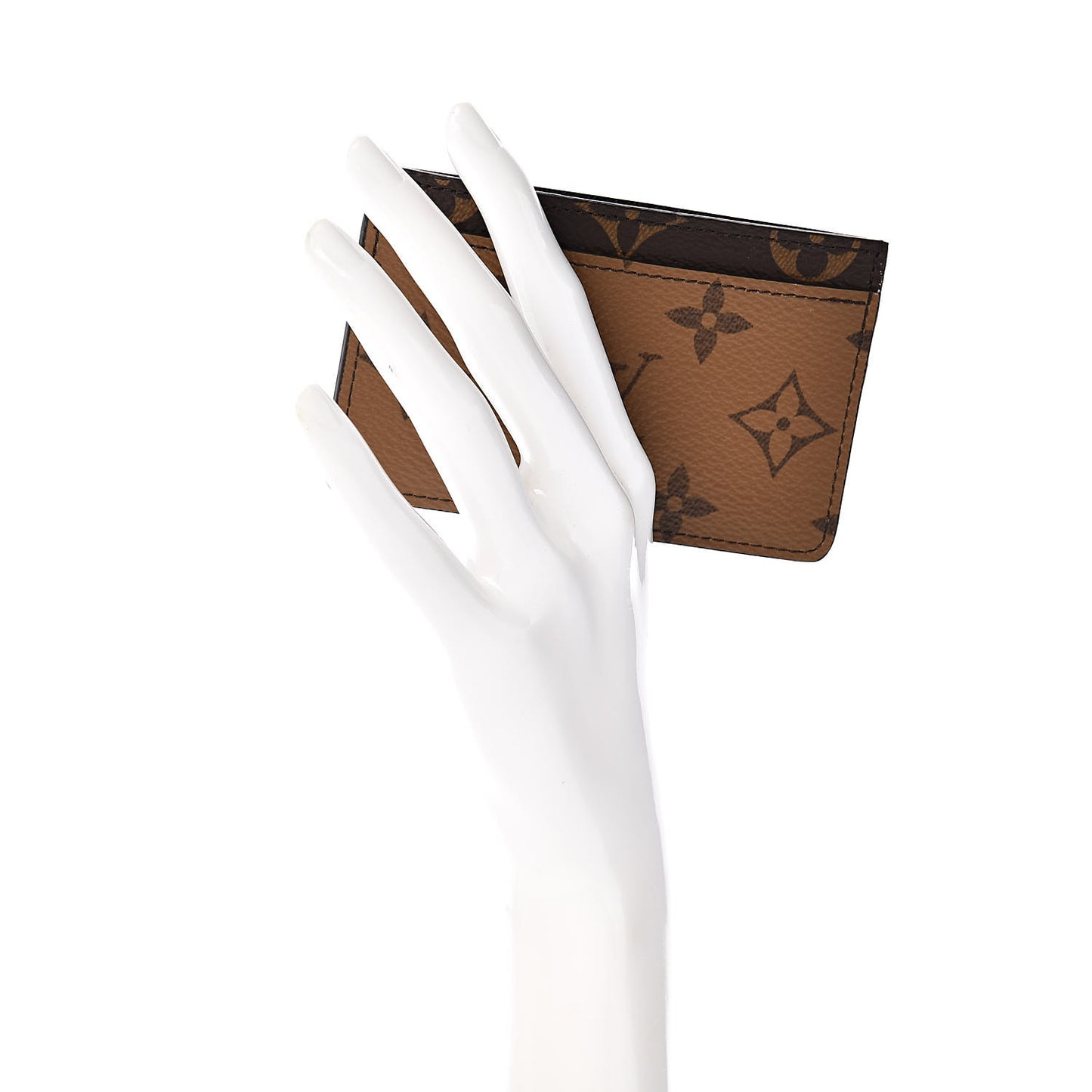 Reverse Monogram Card Holder