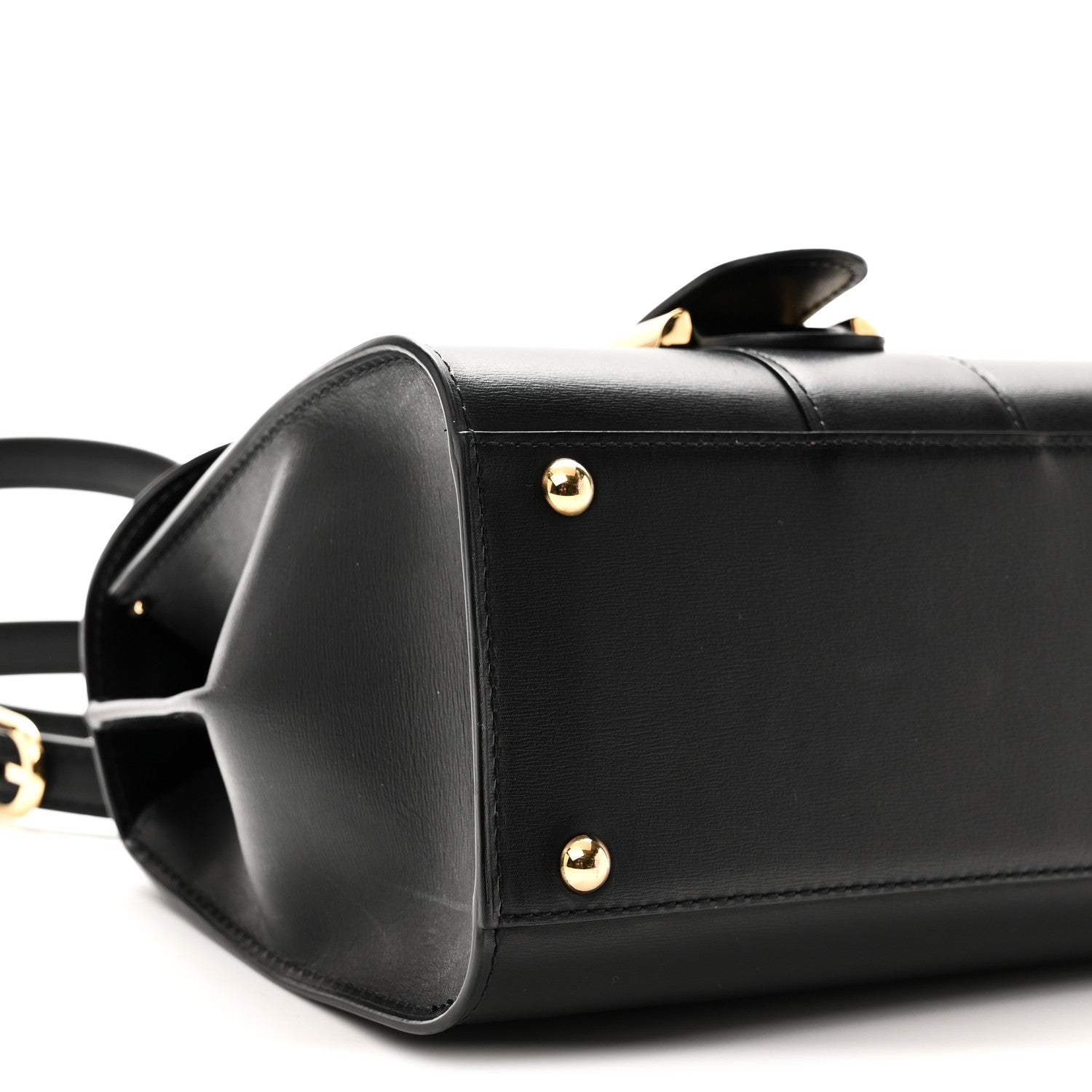 Delvaux Box Calfskin Apple In The Sky Mini Brillant Satchel Black 10 of 11