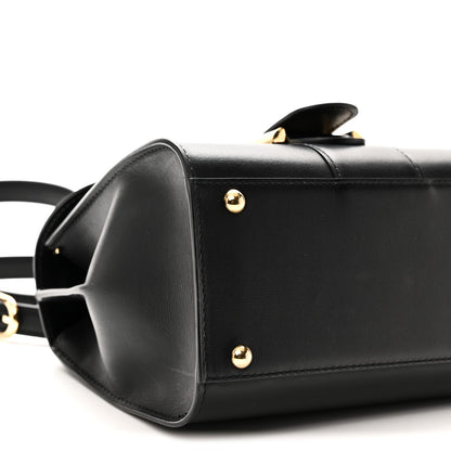 Delvaux Box Calfskin Apple In The Sky Mini Brillant Satchel Black 10 of 11