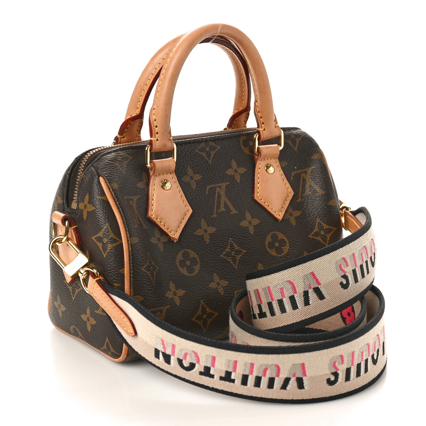 Monogram Speedy Bandouliere 20 Black