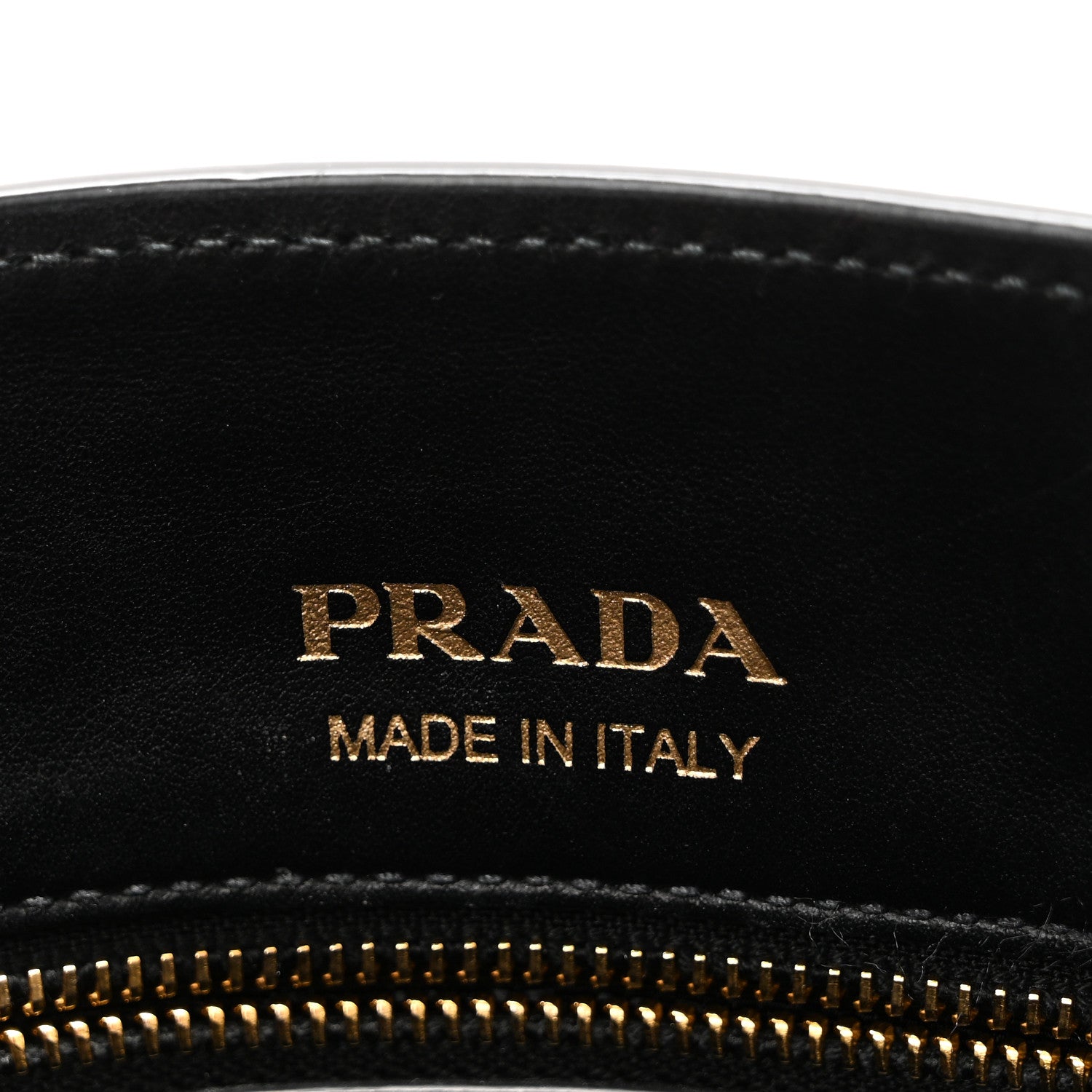 Prada City Calf Esplanade Shoulder Bag  Caramel Black 6 of 9