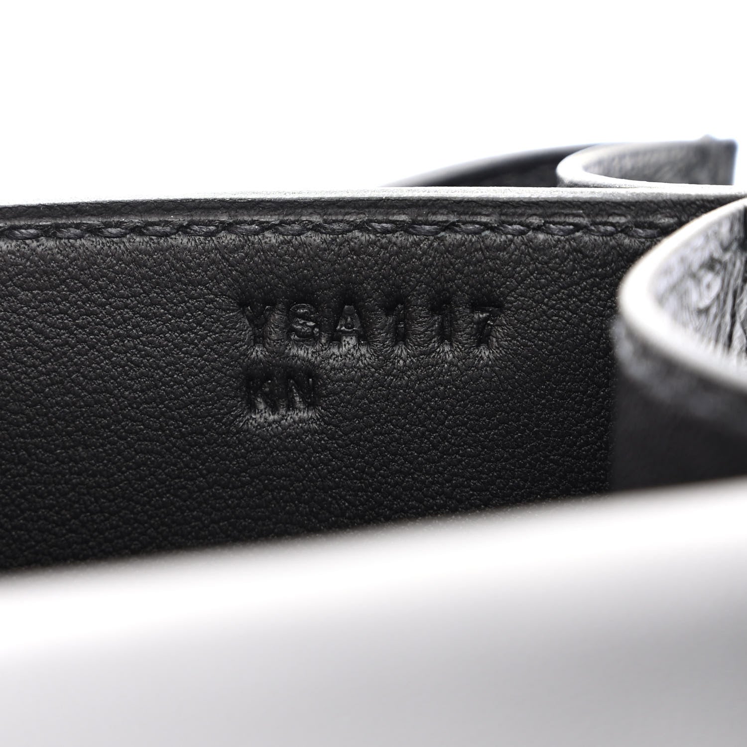 Hermes Ostrich Constance 18 Black 7 of 12