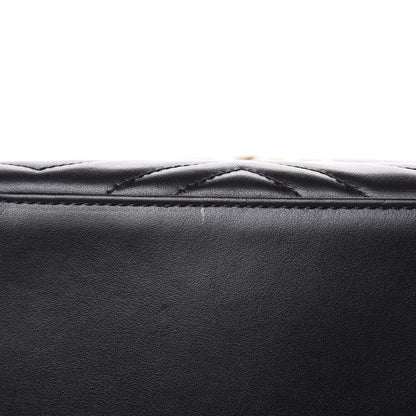 Gucci Calfskin Matelasse GG Marmont Backpack Black 9 of 10