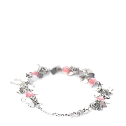 Christian Dior Rose Heart Charm Bracelet 3 of 5