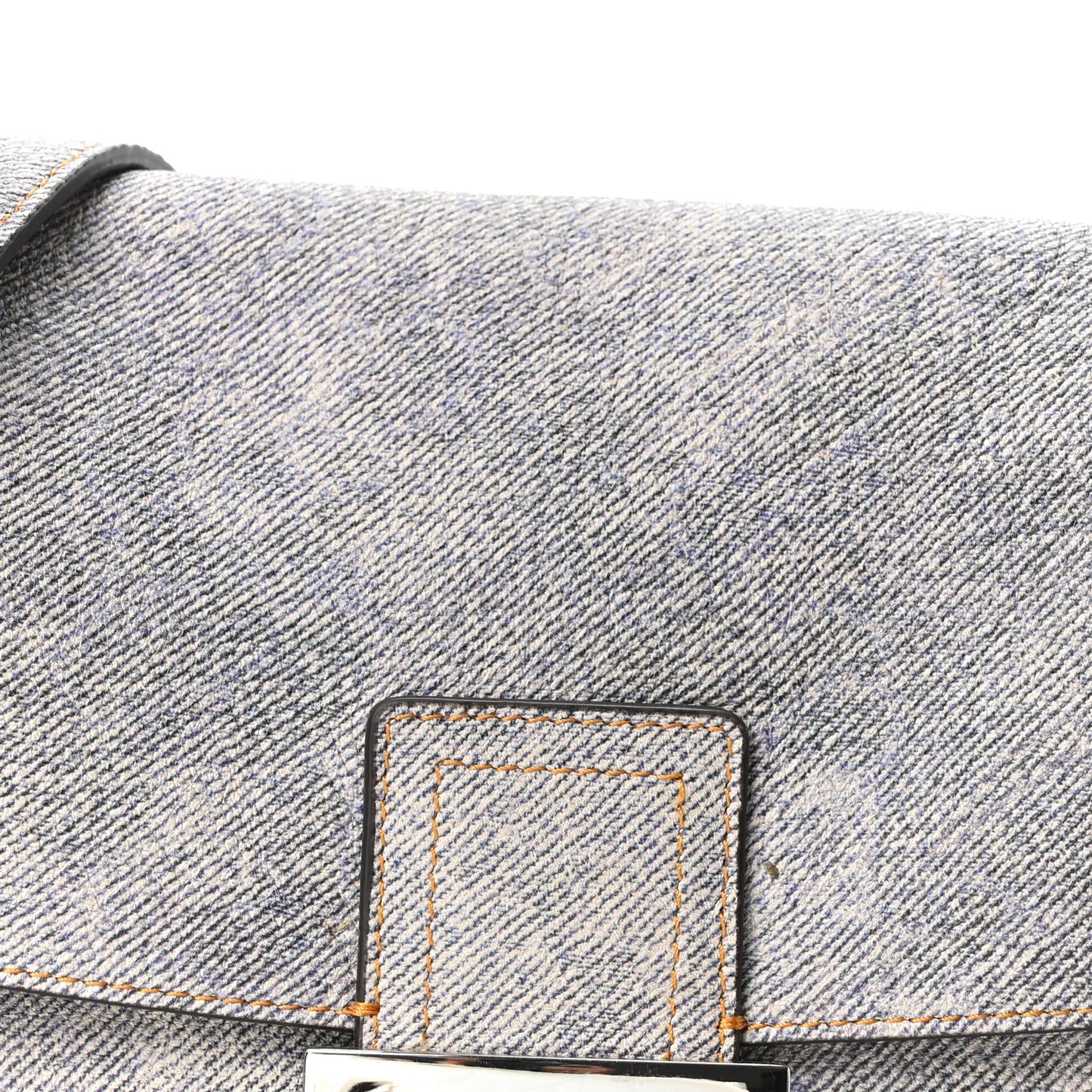 Cuoio Romano Denim Effect Baguette Grey