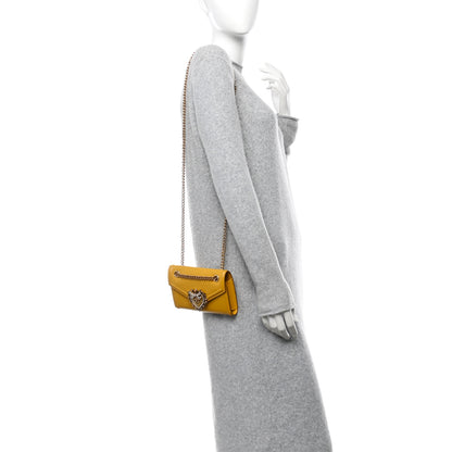 Dolce & Gabbana Smooth Calfskin Devotion Envelope Phone Bag Senape 2 of 13