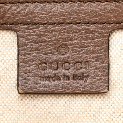 Gucci GG Supreme Monogram Web Small Ophidia Half Moon Hobo Brown 7 of 14