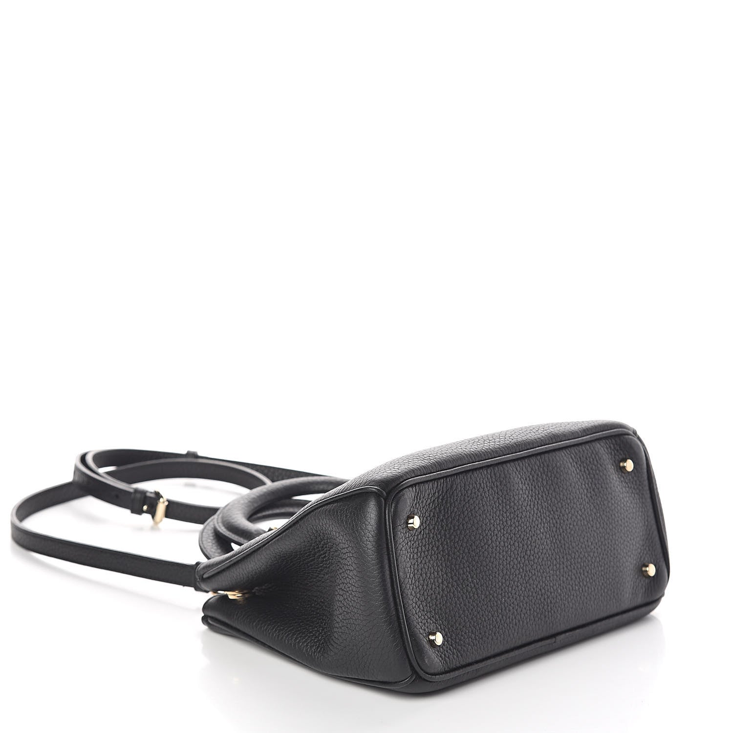 Christian Dior Bullcalf Small Diorissimo Tote Black Rose Indien 4 of 9