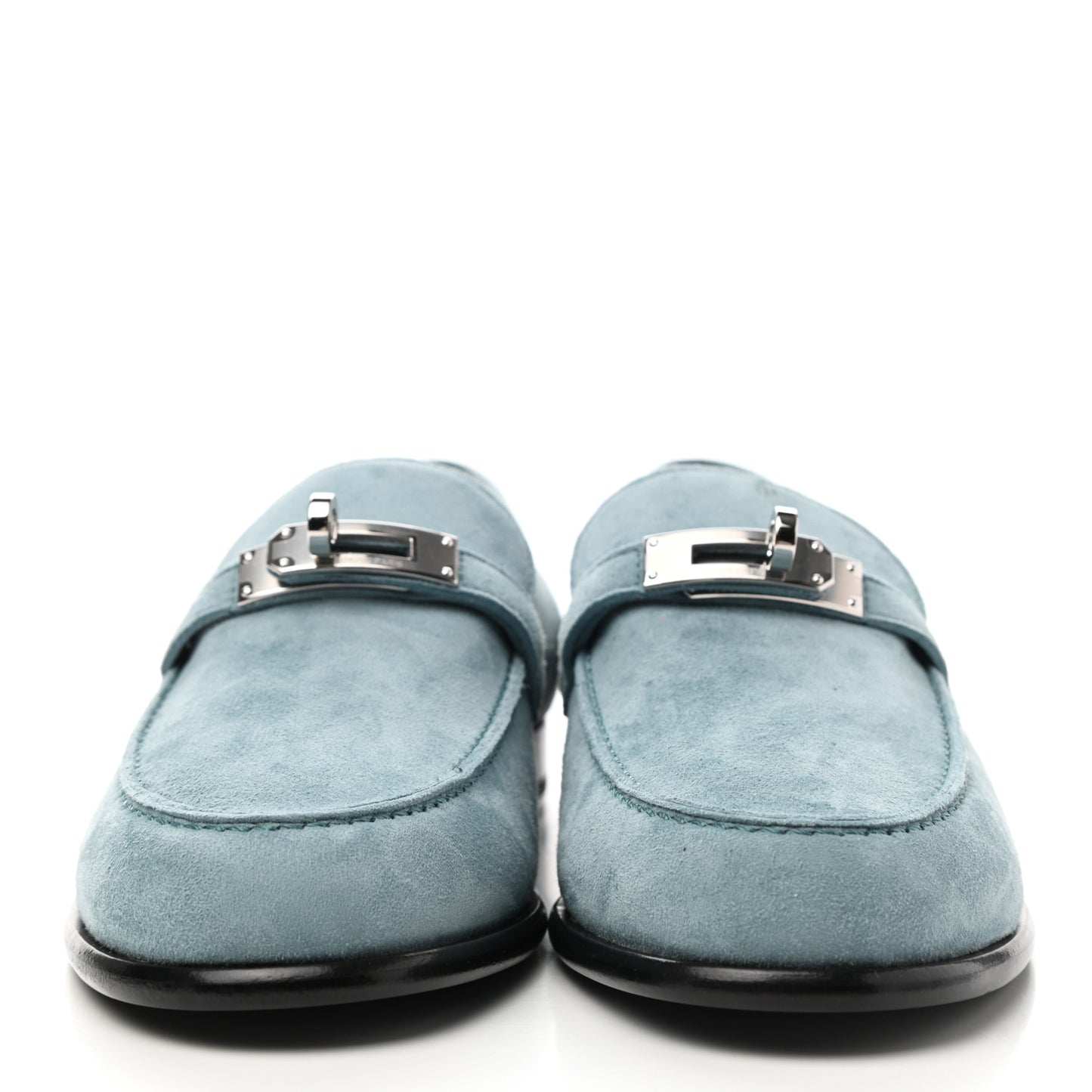 Suede Goatskin Womens Destin Loafer 37 Vert d'eau