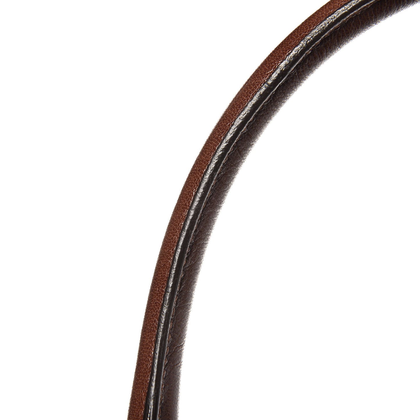 Lacquered Goatskin Quilting Class Satchel Cognac