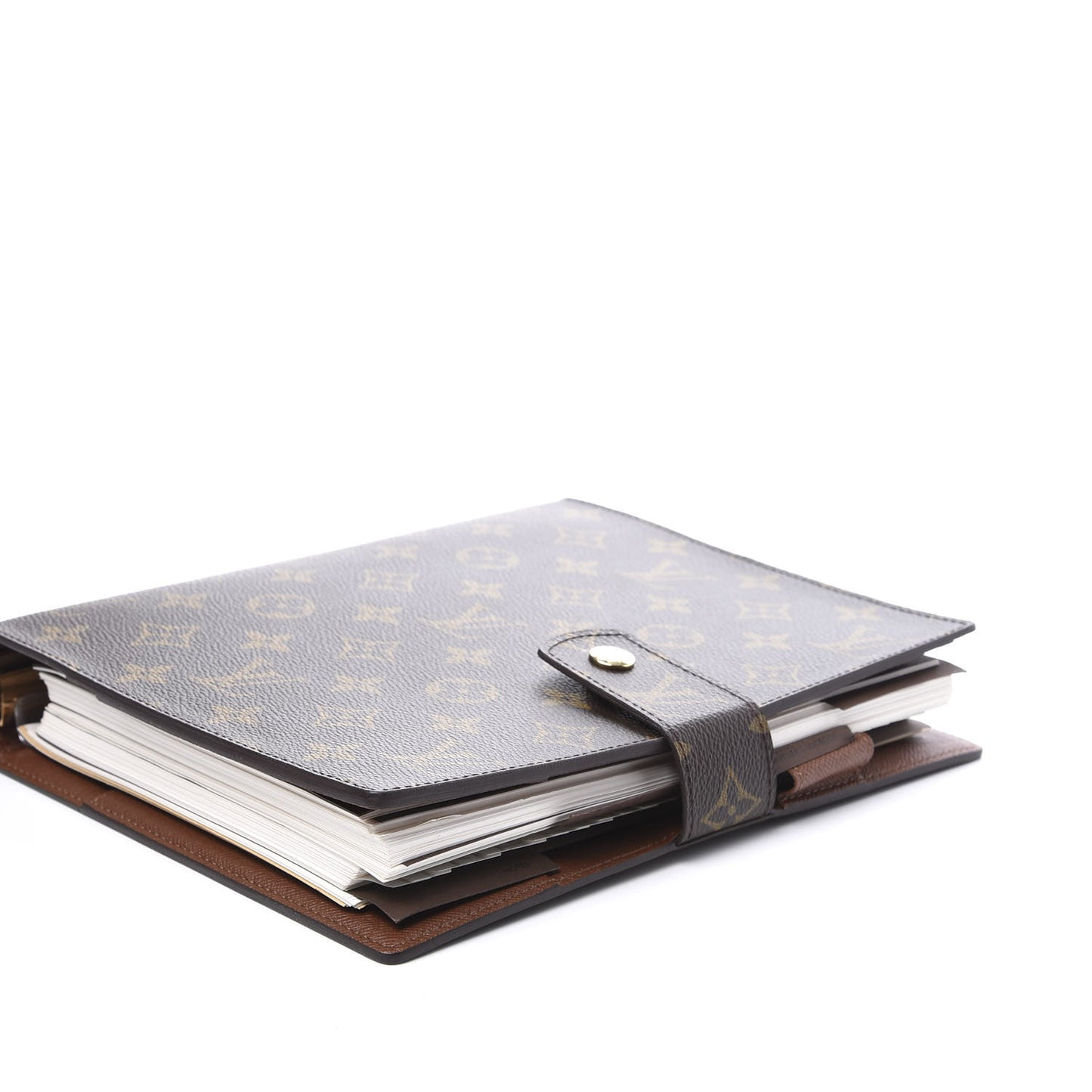 Monogram Large Ring Agenda Cover