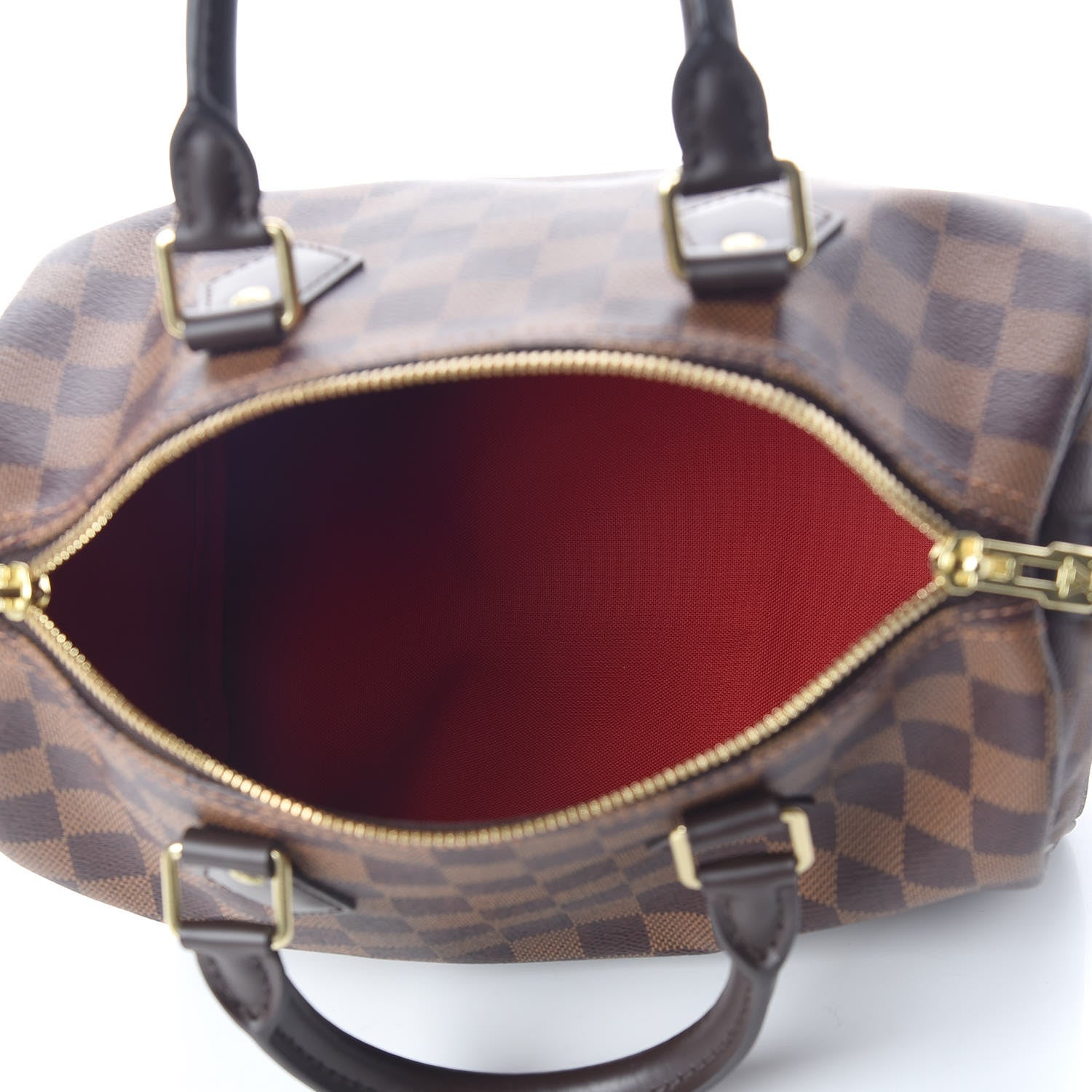 Louis Vuitton Damier Ebene Speedy Bandouliere 25 5 of 9