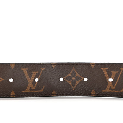 Louis Vuitton Monogram Epi 35mm LV Circle Reversible Belt 80 32 Black 3 of 7