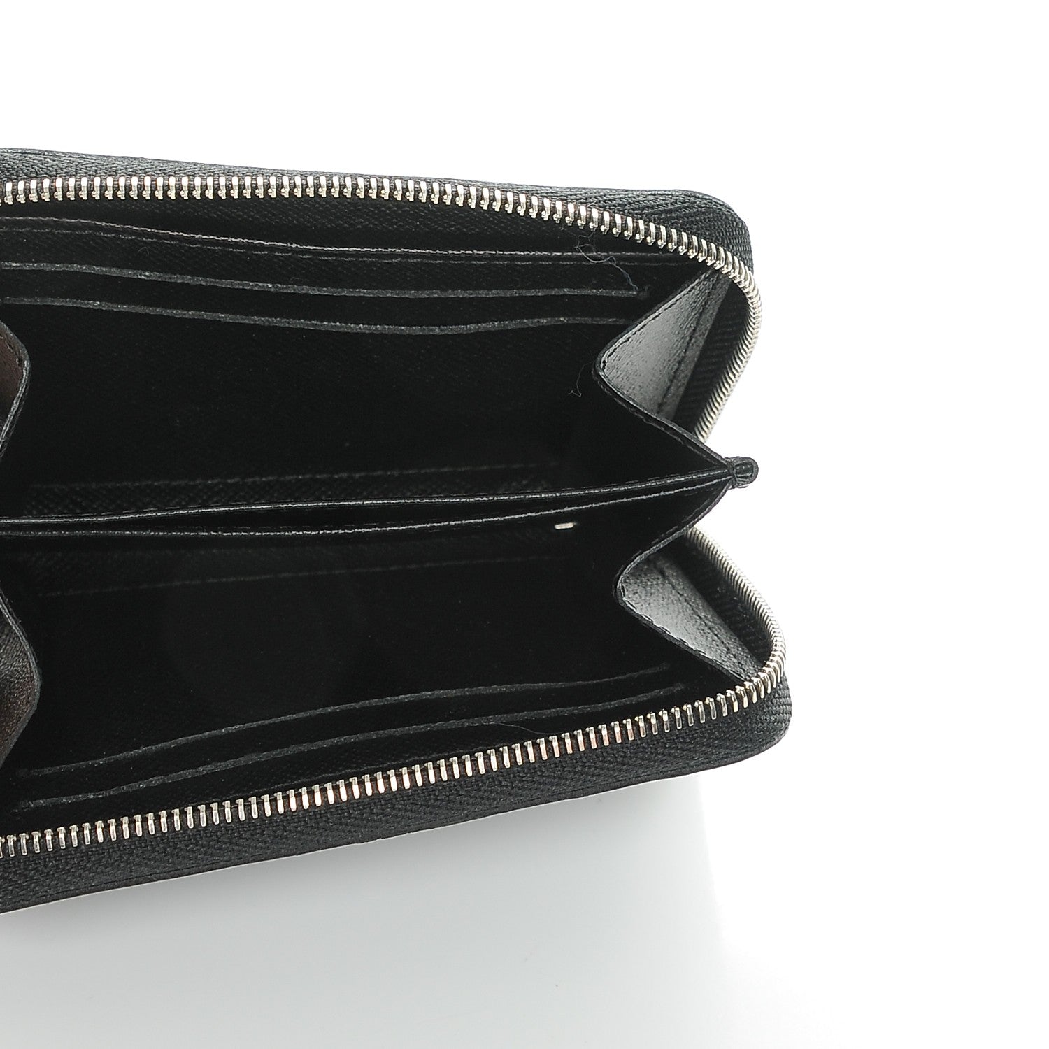Louis Vuitton Epi Zippy Coin Purse Black 5 of 7