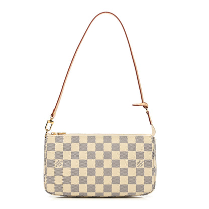 Louis Vuitton Damier Azur Pochette Accessories NM 1 of 9