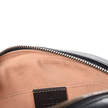 Gucci Calfskin Matelasse GG Marmont Belt Bag 105 42 Black 9 of 13