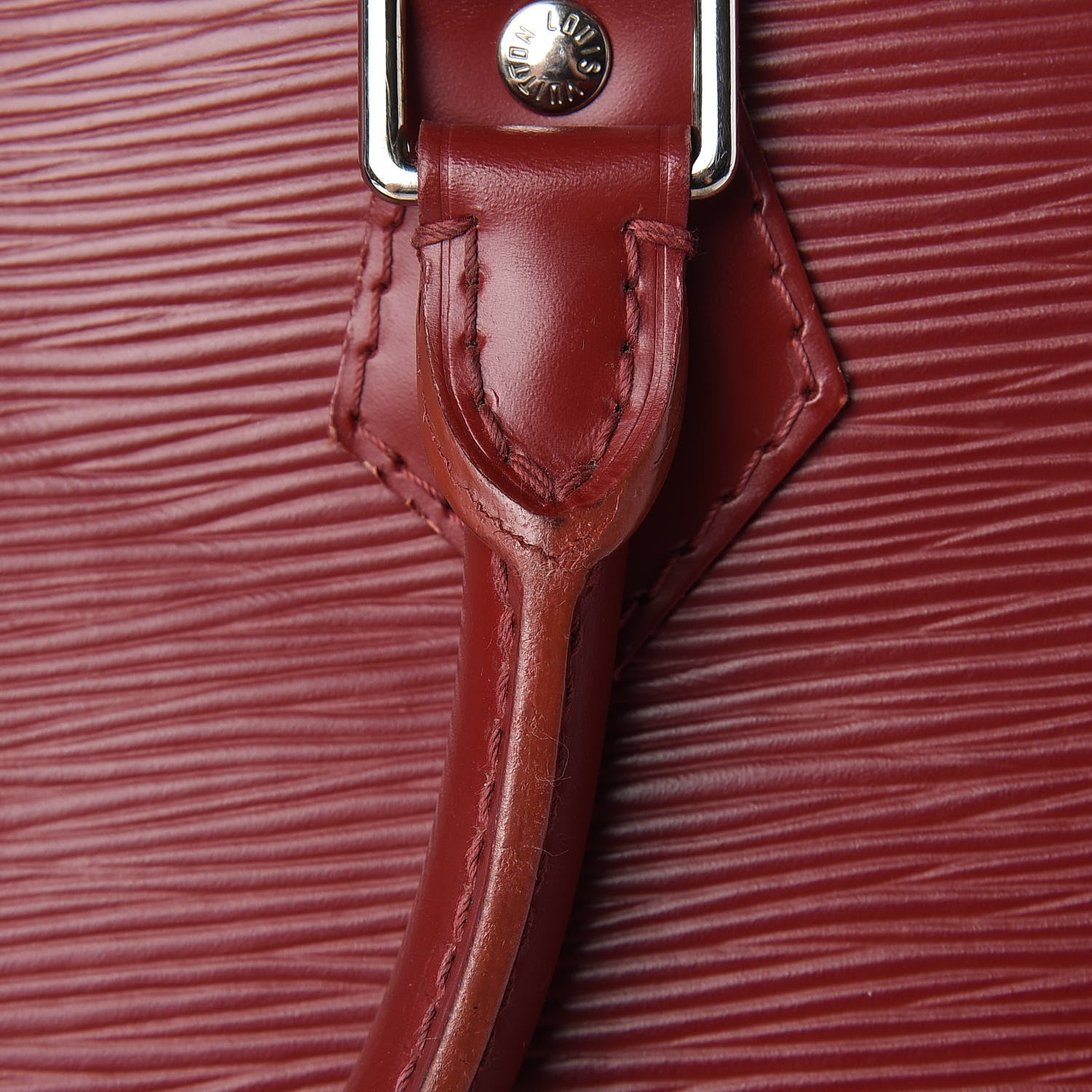 Louis Vuitton Epi Alma PM Rubis 16 of 21