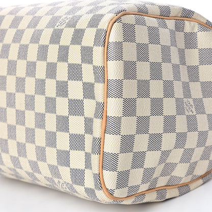 Louis Vuitton Damier Azur Speedy 30 6 of 15