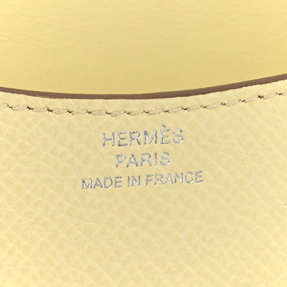 Hermes Epsom Constance Slim Wallet Jaune Milton 7 of 9