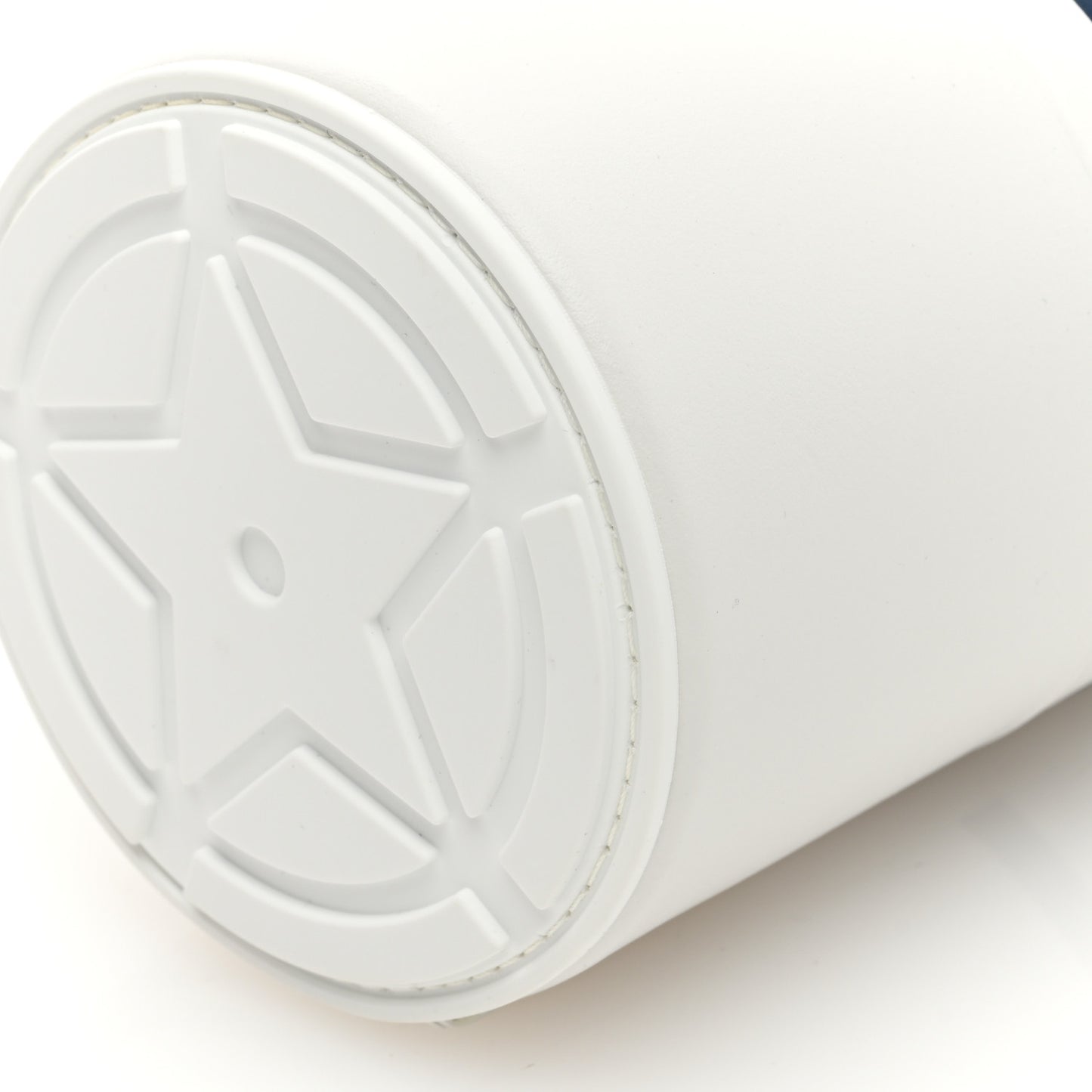 Calfskin Dior Vibe Bottle Holder White Blue