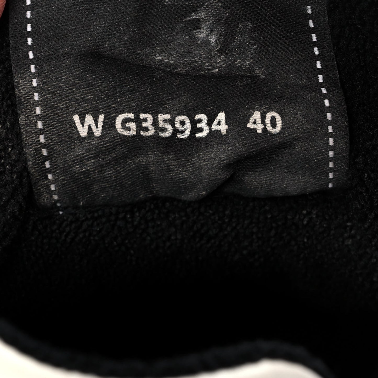 Calfskin Womens Logo Sneakers 40 Black White