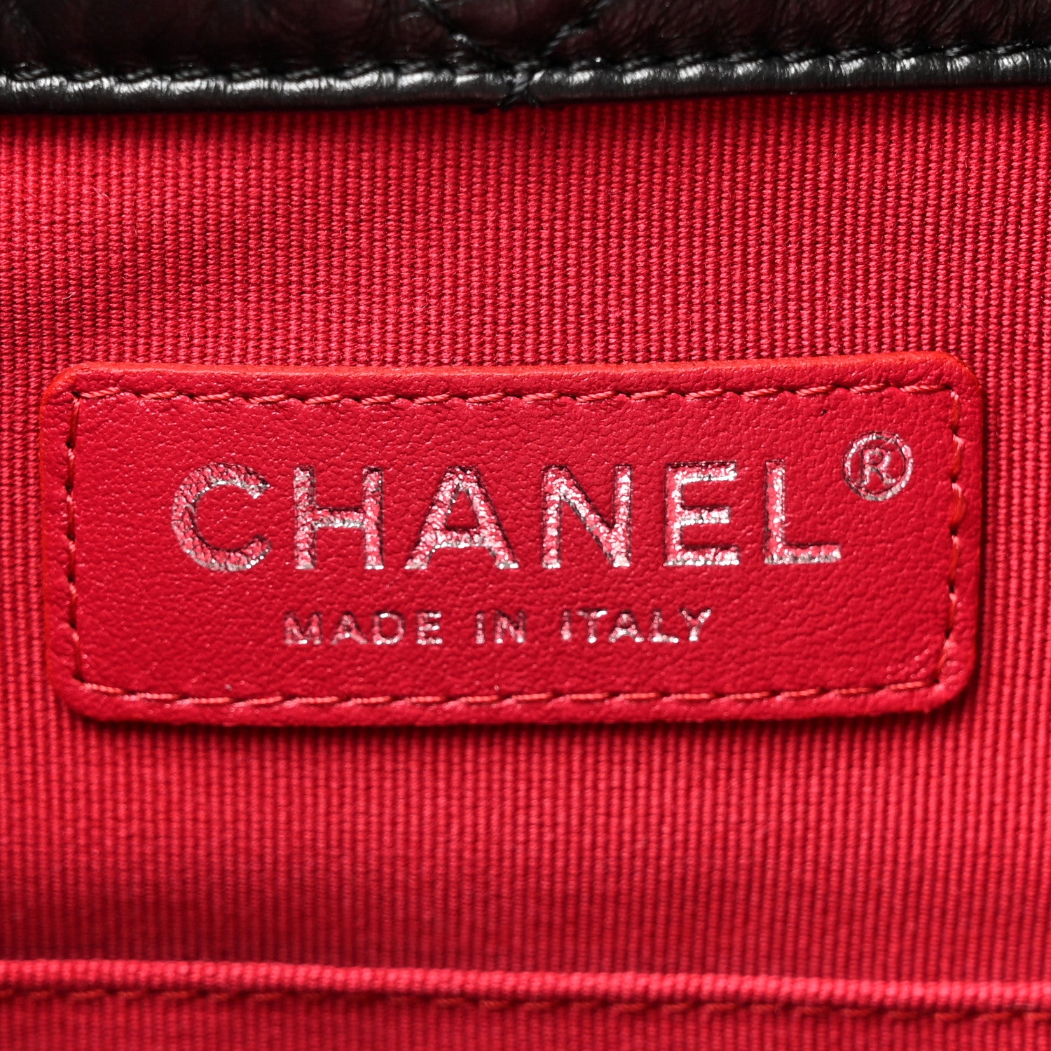 Chanel Aged Calfskin Quilted Small Gabrielle Backpack Black 6 of 11