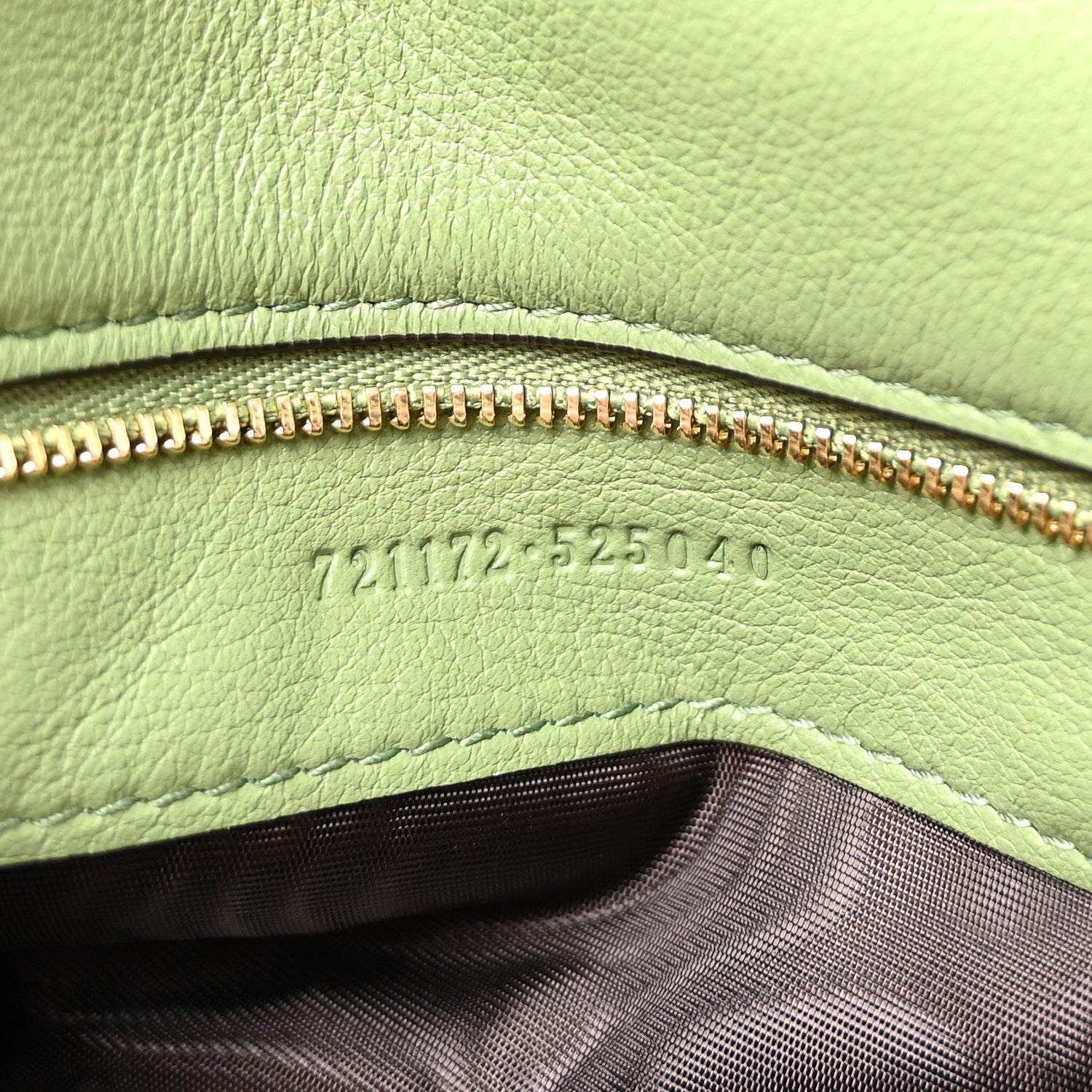 Gucci Roxy Calfskin Web Medium Blondie Top Handle Shoulder Flap Bag Salamander Green 7 of 10
