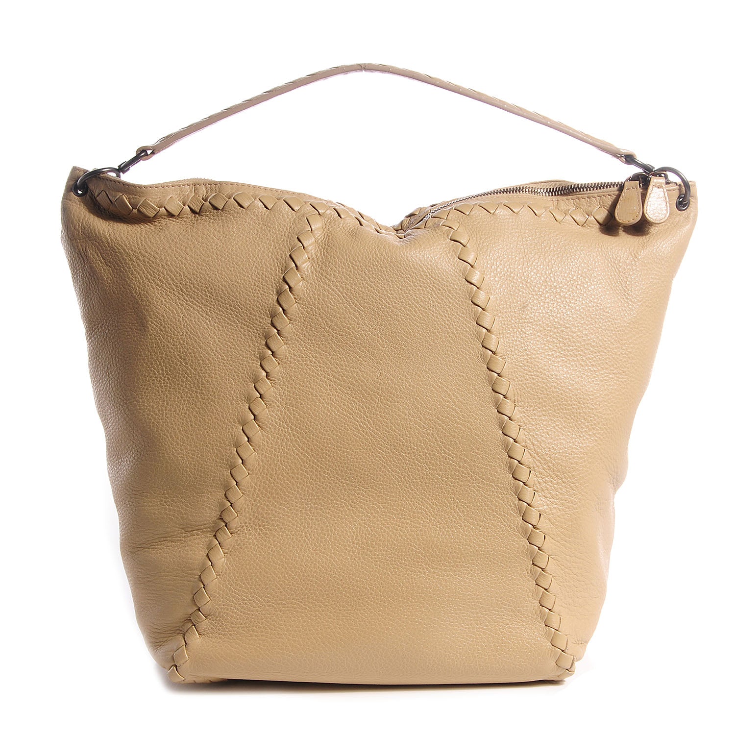 Bottega Veneta Cervo Deerskin Large Hobo Caramel 1 of 8