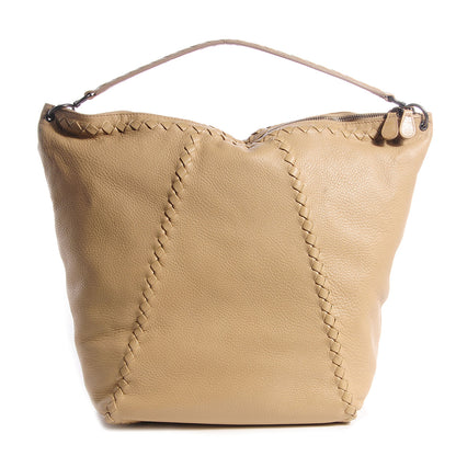 Bottega Veneta Cervo Deerskin Large Hobo Caramel 1 of 8