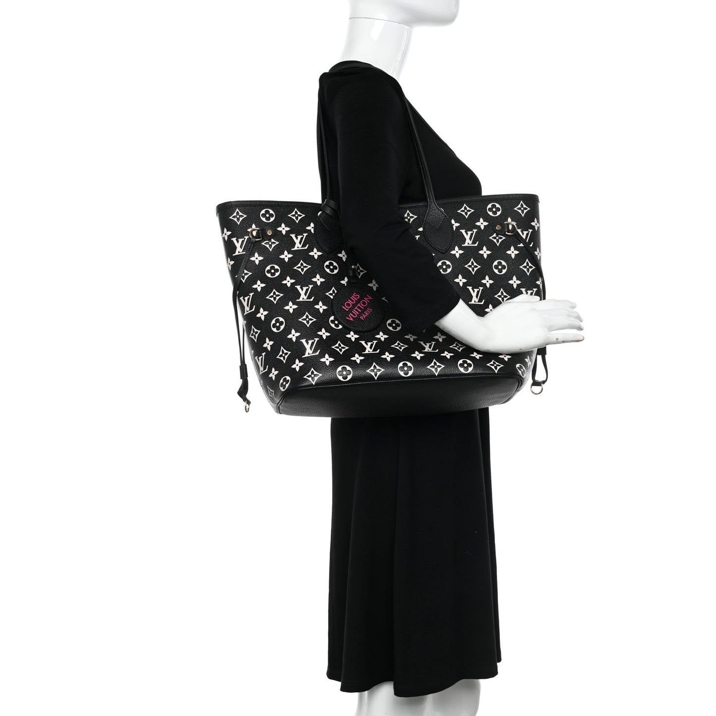 Empreinte Spring In The City Neverfull MM Black White Pink