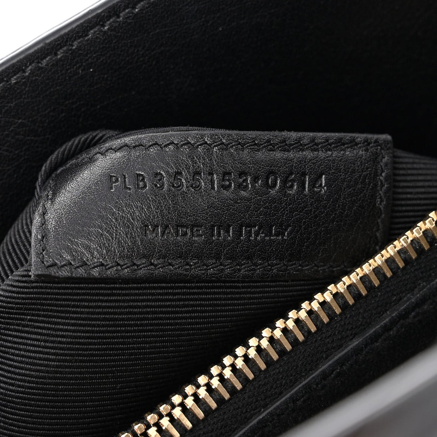 Calfskin Small Sac De Jour Black