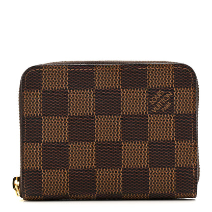 Louis Vuitton Damier Ebene Zippy Coin Purse 1 of 7