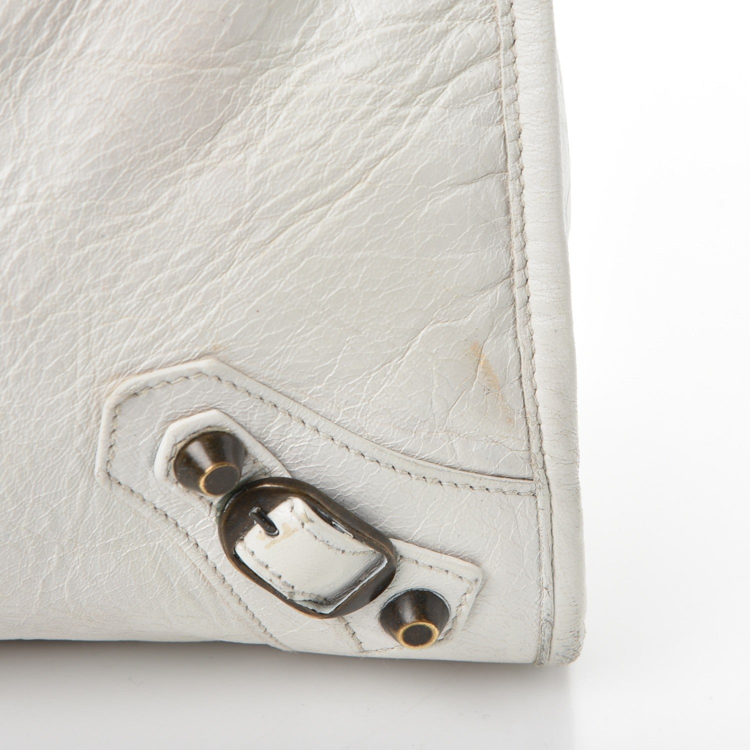 Balenciaga Agneau Classic Hardware City White 20 of 22