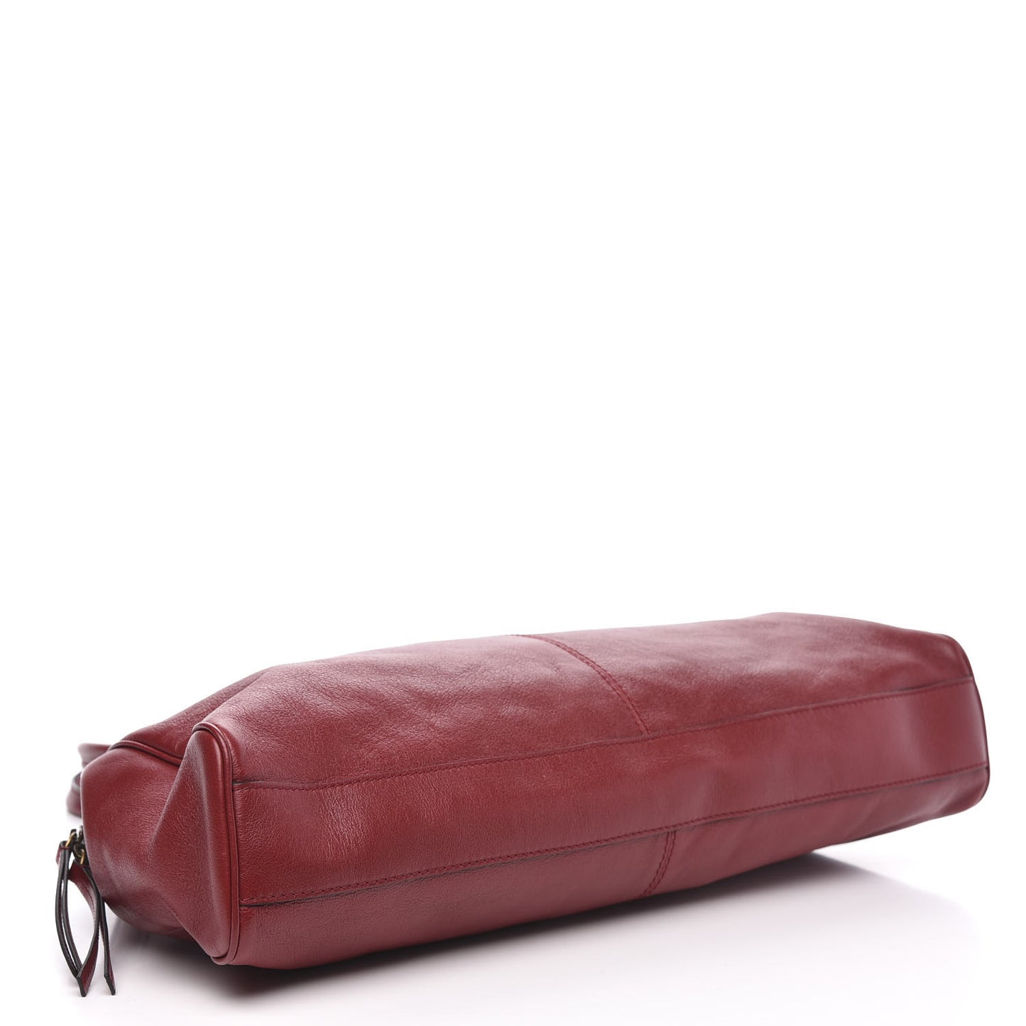 Calfskin Large Re(Belle) Top Handle Bag Red